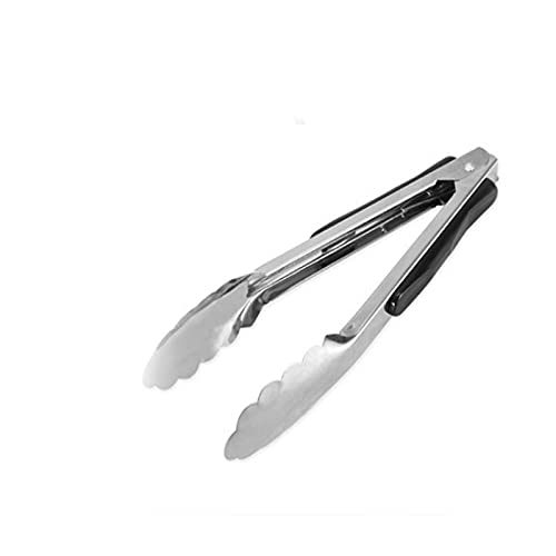 Kochzange Küchenzange aus Edelstahl, zum Braten, Kochen, Brot, Länge: 24,0 cm, Flexibel einsetzbar