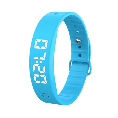 Pulsera de alarma vibratoria | Recordatorio recargable con temporizador, reloj contador de pasos de calorías portátil | para niños, parejas, dormir, reuniones, siestas, cocina, entrenamiento, viajes