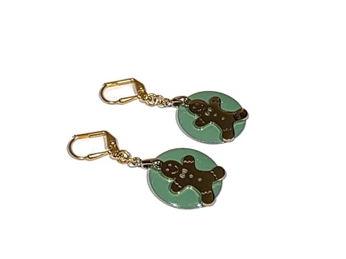 Boucles d'oreilles perles dormeuses pain d'épice : le cadeau secret de Noël idéal
