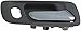 Dorman 92399 Front Passenger Side Interior Door Handle Compatible with Select Honda Models, Chrome; Gray
