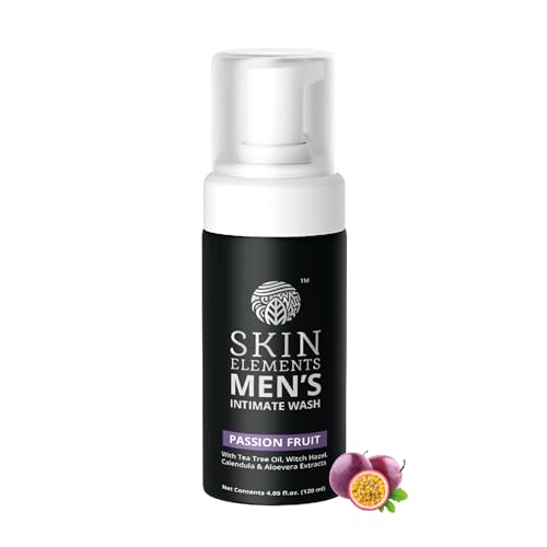 Skin Elements Foaming Men’s Intimate Wash | Passion Fruit | 4.05 fl oz