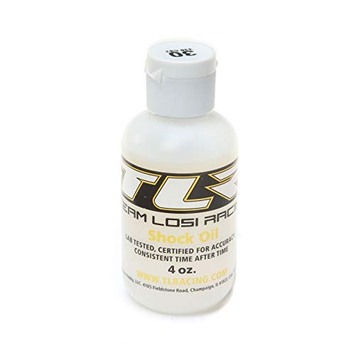 TEAM LOSI RACING Silicone Shock Oil, 30wt, 4oz, TLR74023