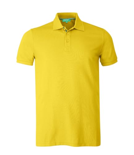 Image of United Colors of Benetton Shirt for Men | Tees for Man | Half Sleeves Plain Stylish Regular Fit Polo | Collar Tshirt | T-Shirt | Stylish Mens Tshirt