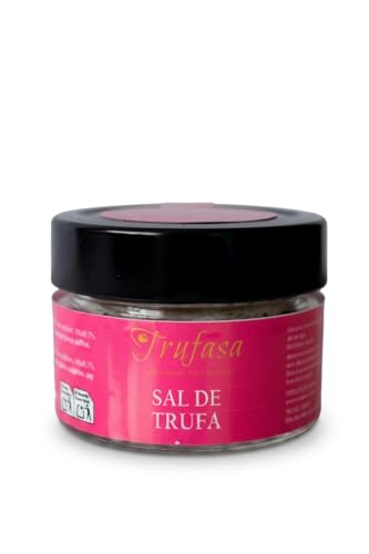 TRUFASA | Sal Marina de Trufa Negra | Toque Final Gourmet Para tus comidas | Condimento especial para una experiencia de sabor verdaderamente aromática