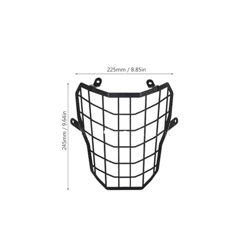 Grille de protection phare moto pour XT660Z Tenere 2007-2017 cache - 5