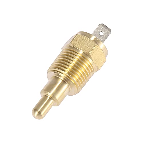 X Autohaux A21091600UX0255 Universal Automotive Radiator Engine Cooling Fan Temperature Thermo Sensor Switch 3/8 Inch Npt 180 Degree thumb #5