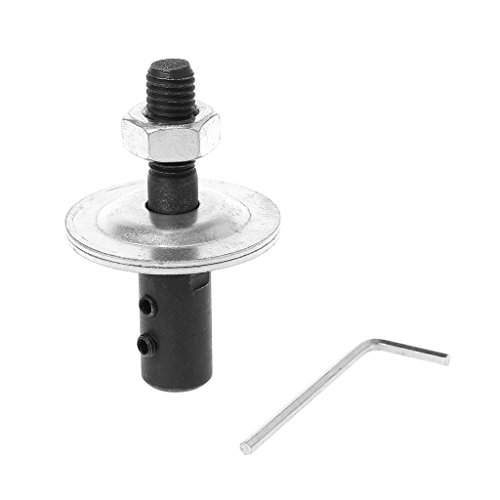 kobeIeen 10mm Spindle Adapter for Grinding Polishing Shaft Motor for Bench Grinder 8x12x6