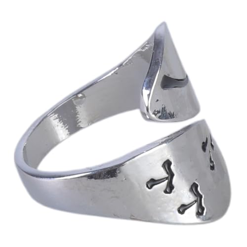 Fashion Jewelry Silver Dandelion Ring Adjustable Wrap Open Ring Finger Rings