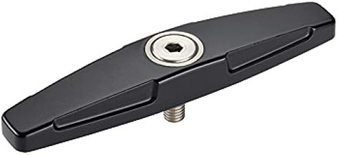 Drehriegel Schwarz 17mm - Verriegelung Für Türen & Schubladen