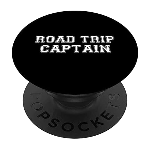 Road Trip Captain - Matching Family Vacation RV Road Trip PopSockets Swappable PopGrip Cover