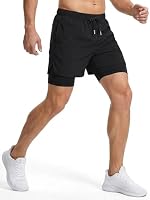 EIGIOO Men's 2-in-1 Shorts, Quick Dry Compression Liner for Running & Gym — image 7