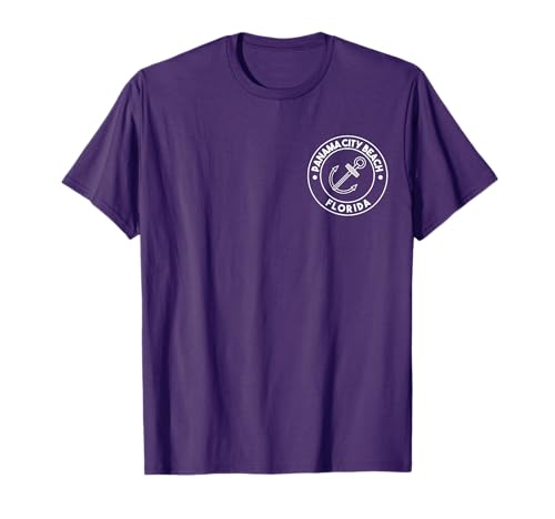 Panama City Beach Florida Souvenirs Pocket Logo T-Shirt