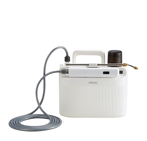 Pulverizador Electrico, Pulverizador eléctrico de 5L, pulverizador de jardín, dispensador agrícola intelinte, máquina pulverizadora for Plantar Flores(No Extension Tube)