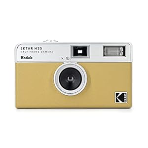 KODAK-EKTAR-H35-Half-Frame-Film-Camera-35mm-Reusable-Focus-Free-Lightweight-Easy-to-Use-Sand-Film-AAA-Battery-are-not-Included
