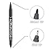 Hildbrandt Tattoo Skin Scribe Pen Dual-Tip Marker Piercing Marking Surgical Tattooing (5 Pack, Black)