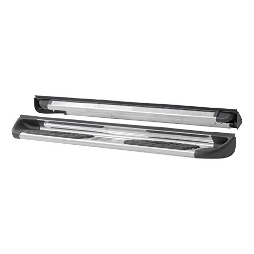 Estribos laterales acero inoxidable pulido para camioneta miniatura 3