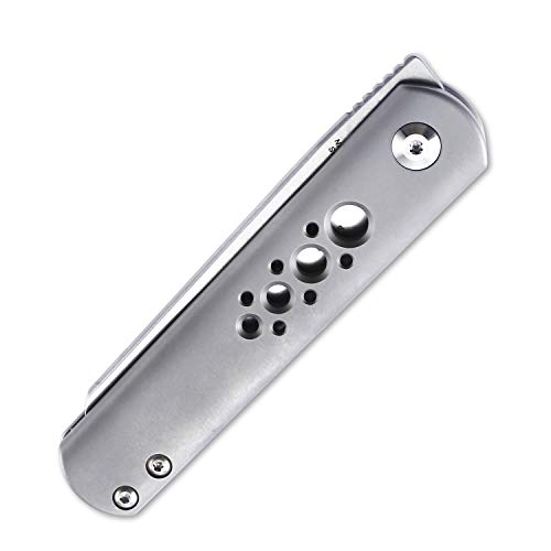 Kizer Pocket Folding Knife Front Flipper Reverse Tanto S35Vn Blade Titanium Handles Edc Knife, Feist Ki3499S #TOP4