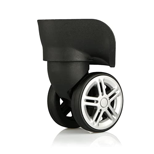 Luggage Wheels,Universal Luggage Casters,1 Pair Luggage Wheel Replacement Spare Spinner Caster for Suitcase Wheel Repair (W169)2