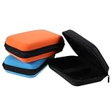 Étui rigide : matériau eva aux éclaboussures assure une protection contre les dégâts causés par l'eau, fabrication avec une prise en main confortable et une , de rangement pour disque dur