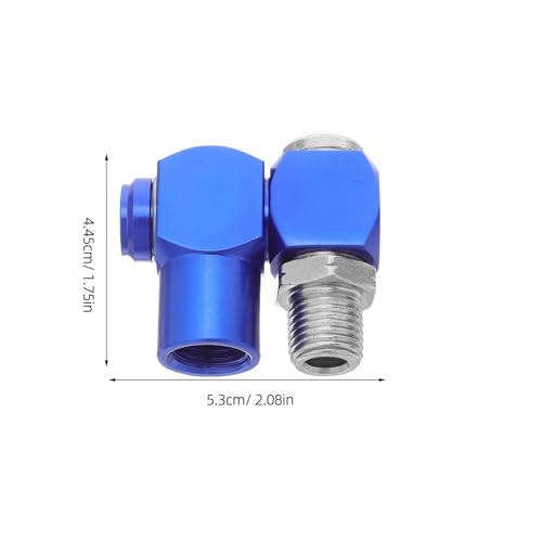 2 Conectores Giratorios Neumáticos NPT para Mangueras de Aire y Compresor 3