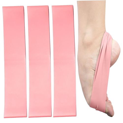 AZIDWERYQ 3Pcs Toe and Foot Stretcher for Ballet, Natural Latex Foot Stretcher Ballet, Feet Arch Stretch Strap Foot Resistance Band for Gymnastics, Ballet, Dancers, Artistic Swimmers