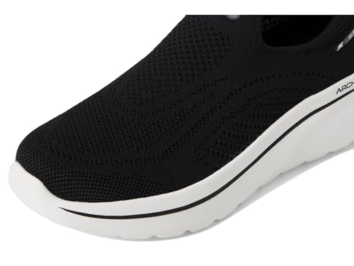 Skechers Women's Go Walk Arch Fit N-Joy Arianne Hands Free Slip-Ins Sneaker, Black, 9 - image 7