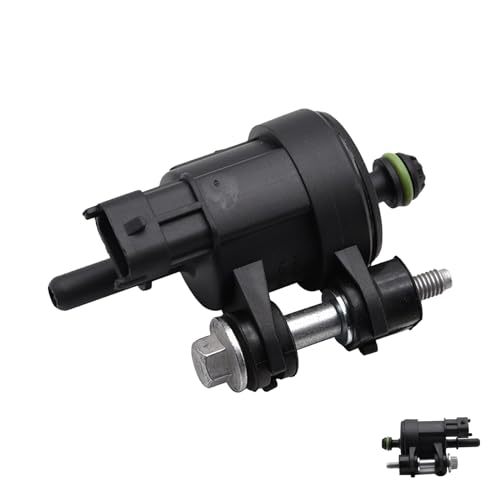 Yonput Pack-1 Car Vapor Canister Purge Valve, Durable Vacuum Vent Valve, Steam Valve Direct Replacements, Automobile Parts Kit, Compatible with Chevy, Buick (Black)
