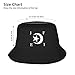 CHENXIANGYOHSA Nation of Islam Flag Bucket Caps Men Women Adult Fashion Outdoor Bucket Hat Black