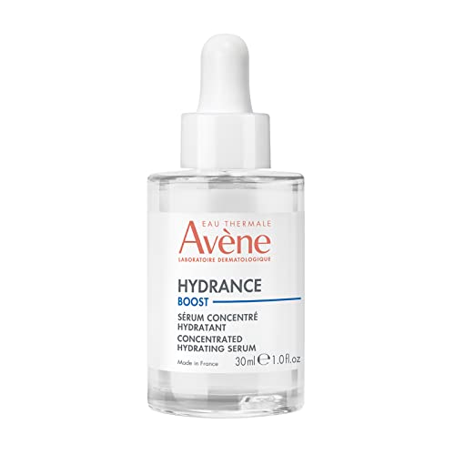 Avène Hydrance Boost Concentrated Hydrating Serum, 48 Hour Hydration, Hyaluronic Acid, 1.0 Fl Oz