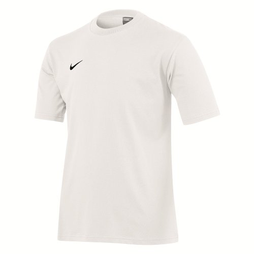 Nike - Team Swoosh, Maglietta uomo, Bianco/Nero