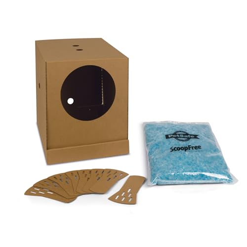 PetSafe USA e Getta lettiera Coperto Design Pieghevole, per Viaggi, dai produttori di Scoopfree Litter Box autopulente