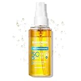QIUFSSE Sunscreen Oil Body Sunscreen Spray Spf 50 Hydration Glow Mist Lightweight Spf Body Oil,Refreshing Spray,Suitable for All Skin Types
