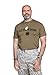 Military Productions US Army 81st Infantry Division Subdued T-Shirt Officially Licensed X-Large Desert Tan