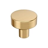 Amerock Merced 1-1/4 inch (32mm) Diameter Champagne Bronze Cabinet Knob, BP37420CZ