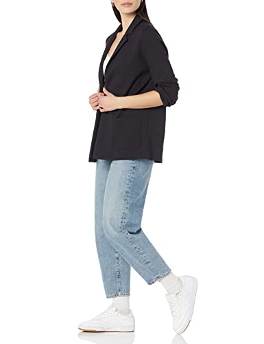 Amazon Essentials Women's Relaxed-Fit Soft Ponte Blazer4