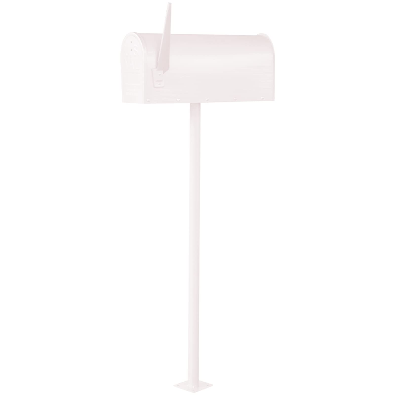 Cassetta postale alta per esterni, stile americano, resistente alle intemperie, cassetta postale per casa a schiera/giardino, supporto da pavimento