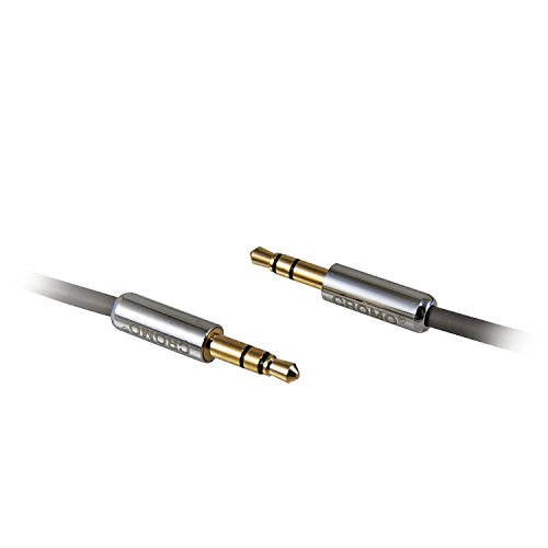 Lindy 5m Cromo Cable Jack 3.5mm Macho a Macho miniatura 4