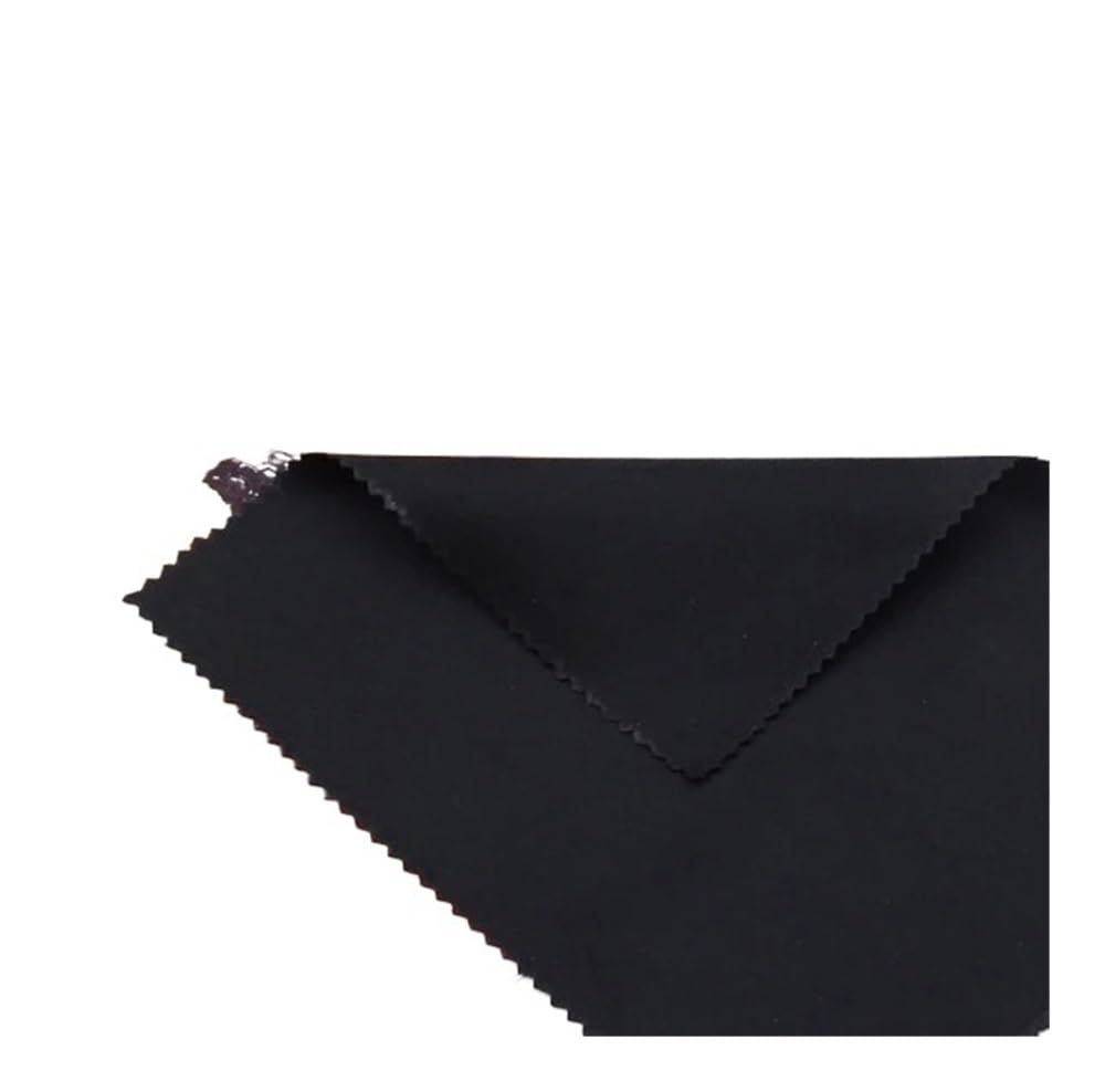 Brillenreinigungstuch, 230 g/m², Nadel, 1 Brillenlinse, Mikrofaser-Reinigungstuch, 15 x 15 cm, 17 x 14 cm, bunt, Grau, Weiß, Schwarz (Schwarz, 15 x 15 cm), 100 Stück