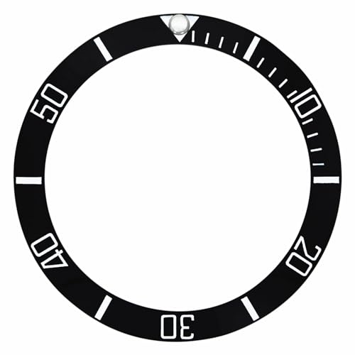 Ewatchparts Ceramic Bezel Insert Compatible With 43mm Rolex Sea-Dweller Ceramic 126600 126603 126660