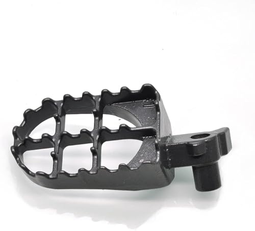 Image of MZS Dirt Bike Foot Pegs, MX Footpeg Footrest Rest Pedal Gray Compatible with YZ65 YZ85 YZ125 YZ250 YZ250F YZ125X YZ250X YZ426F YZ450F YZ450FX YZ250FX WR250F WR450F