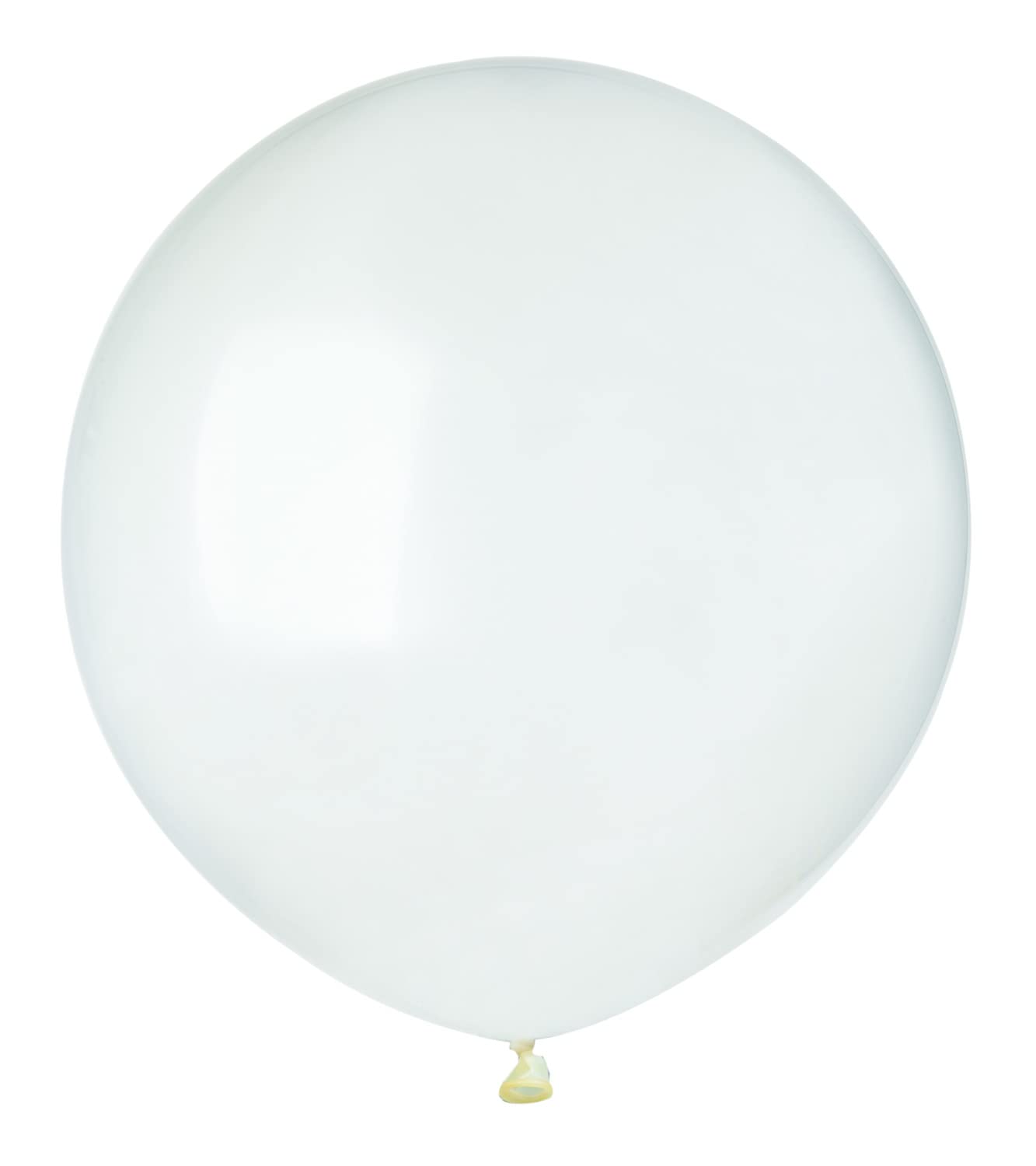 Pack 25 balloons in natural latex Premium Quality G150 (Ø 48cm / 19"), translucent
