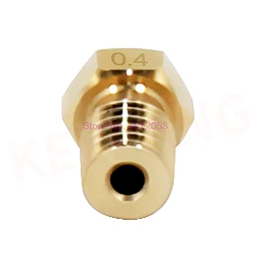 Lysee 3D Printer Parts & Accessories - 2000pcs/lot 3D Printer Accessories V5 V6 M6 Threaded Nozzle 0.2 0.25 0.3 0.4 0.5 0.6 0.8 1.0mm for 1.75mm 3.0mm Full Metal - (Size: 0.5mm 3.0mm)