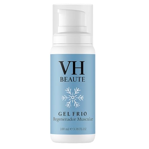 VH BEAUTE Gel Frío Muscular – Gel mentol frio Alivio para Piernas Cansadas y Dolor Muscular – 100ml, Ideal para Ejercicio y Recuperación
