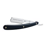 Cut Throat Barber Razors Professional Quality Straight Edge Razor for Moustache & Beard Shaving Stainless Steel VINTAGE BARBER LONDON