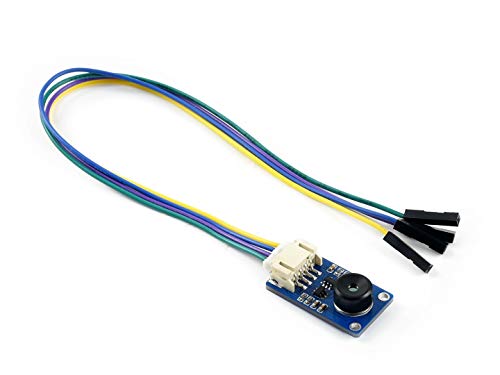 MLX90640 IR Array Thermal Imaging Camera Module 32×24 Pixels 110° Field of View with I2C Interface Compatible with Raspberry Pi/Arduino(ESP32)/STM32,3.3V/5V Operating Voltage