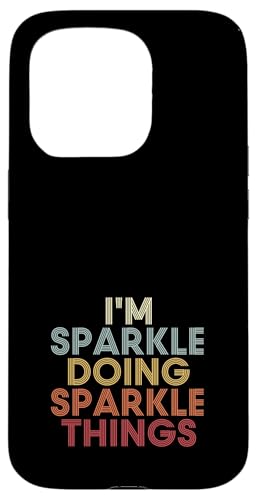 Sparkle Name Sparkle Personalized Name First Given �X�}�z�P�[�X iPhone 15 Pro �p