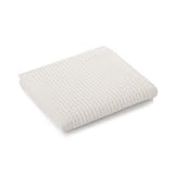  HEHELEBANG 4pcs 34x75cm Toalla de Mano de algodón 100% Toalla de Mano de Tela Escocesa Cuidado de la Cara Baño mágico Toalla Deportiva Waffle, Blanco
