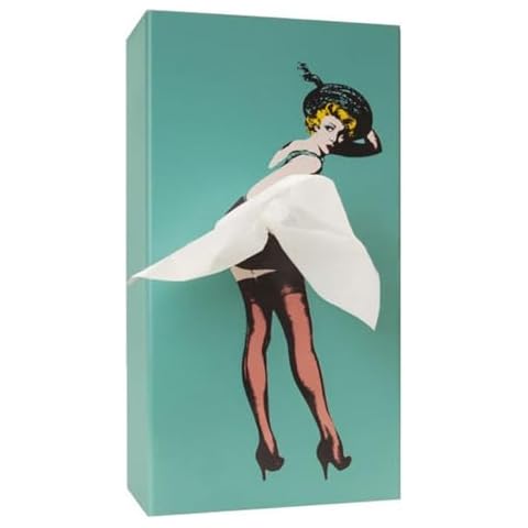 Flying Skirt Vintage Tissue Box Holder Cover
