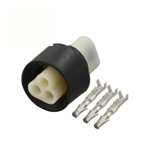 Conector de arnés de 3 pines antivibración 3P-WPK-YPC-F para terminales de automoción 2