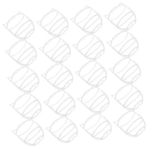 Luxshiny 20Piezas Redes de Infusión Reutilizables de Salina Accesorios de Almacenamiento Hospitales Clínicas y Entornos Médicos Material Plástico